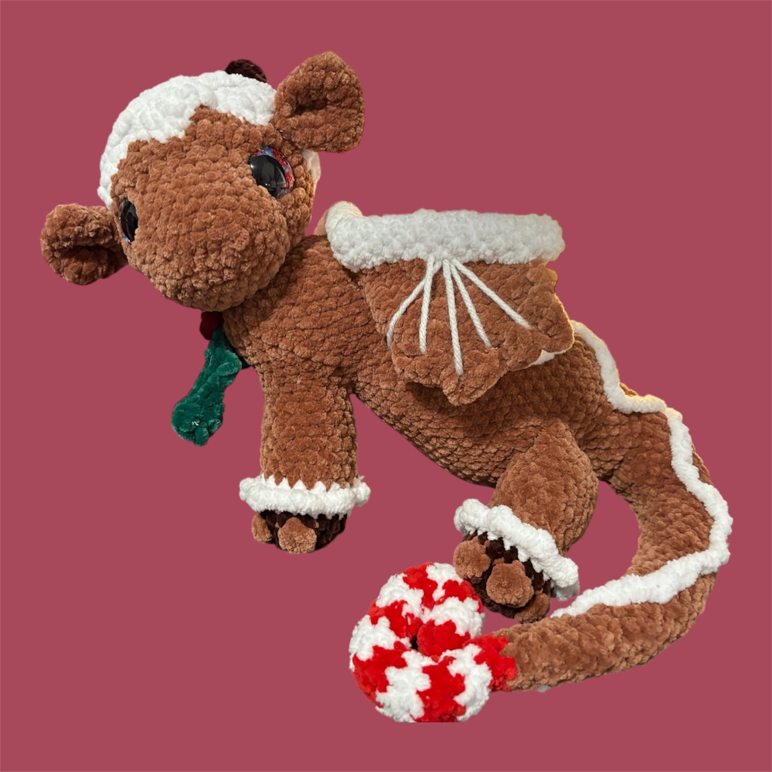Gingerbread Dragon Plush