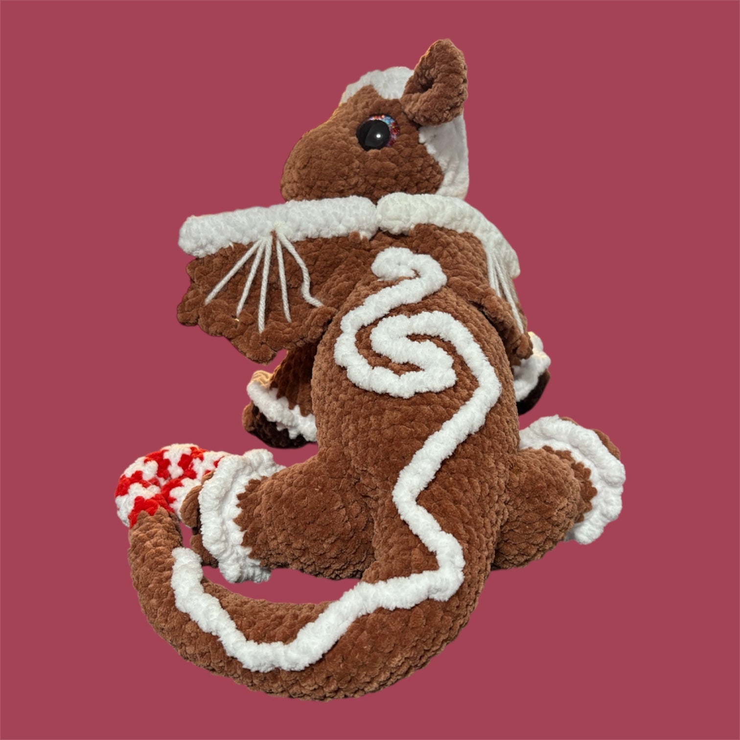 Gingerbread Dragon Plush